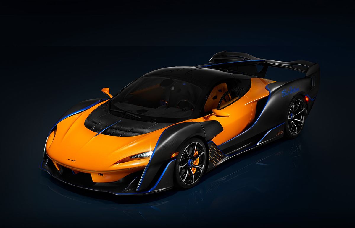 マクラーレンのパーソナライズ部門、「MSO」にてカスタムされたオレンジの「セイバー」