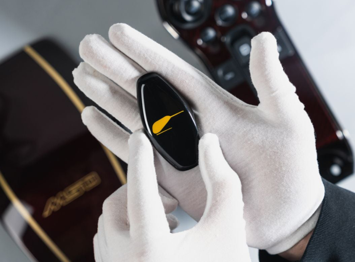 マクラーレンのパーソナライズ部門、「MSO」にてカスタムされた「キー」