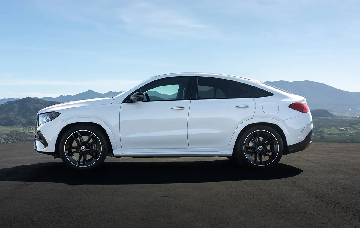 メルセデス・ベンツGLE（クーペ）のエクステリア～サイド