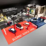 中国 北京モーターショーにおけるMINIブースの説明図