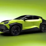 日産 新型ジュークEVのフロント（グリーン）