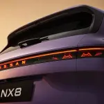 東風日産乗用車公司「NX8」～テールランプ