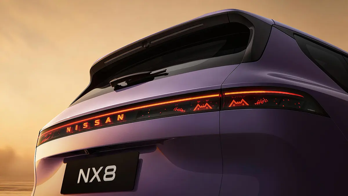 東風日産乗用車公司「NX8」～テールランプ
