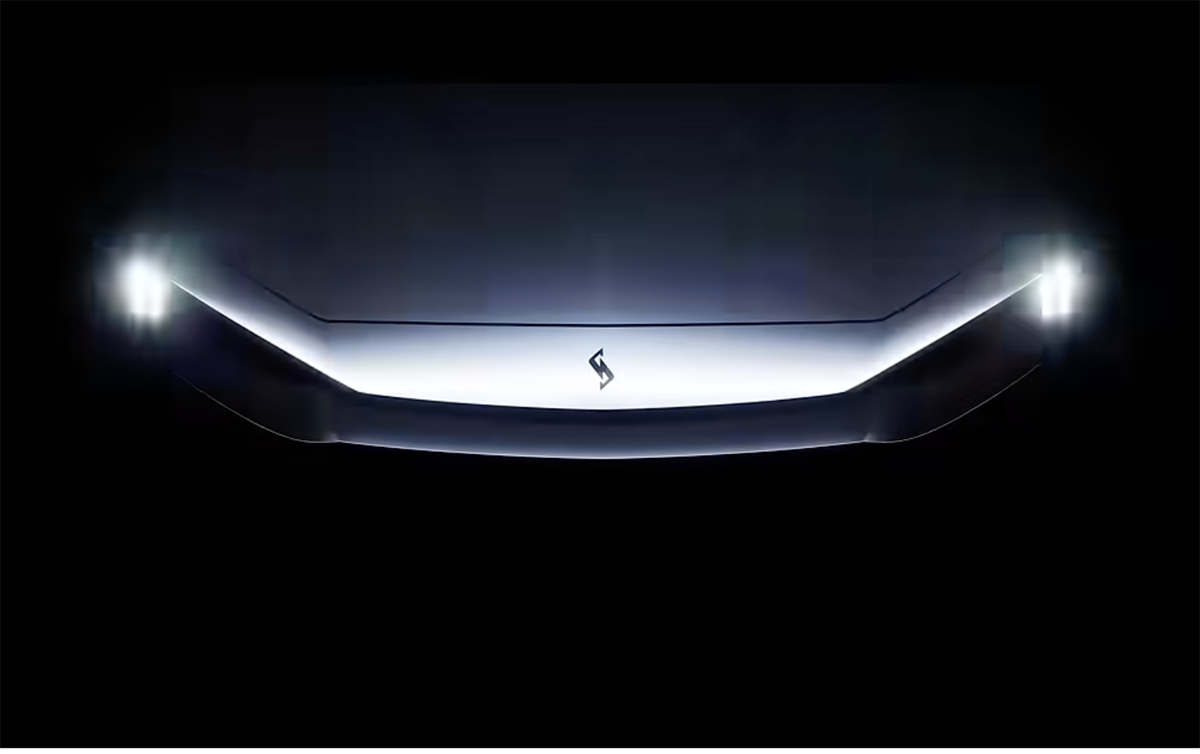 日産スカイラインのティーザー画像