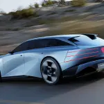プジョーのコンセプトカー「6」リヤビュー