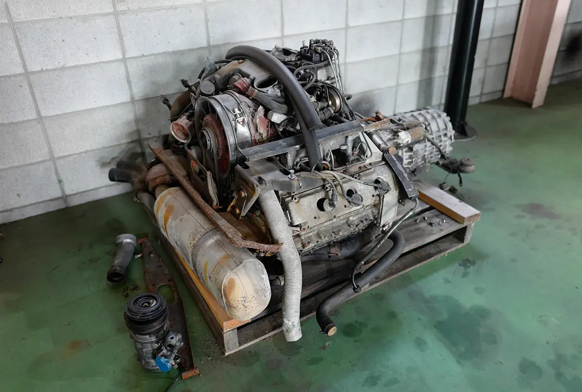 空冷ポルシェ911のエンジン