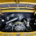 空冷ポルシェ911のエンジンルーム