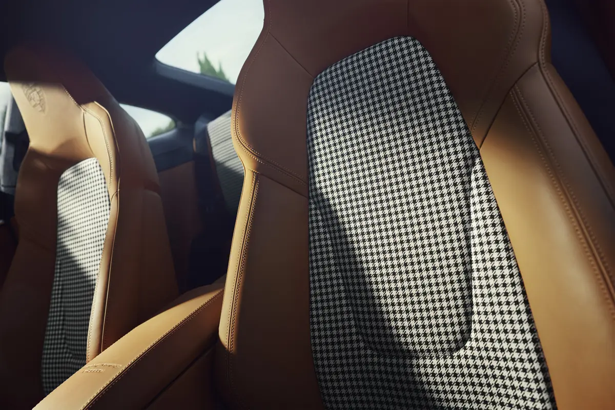 ポルシェ911スポーツクラシック（グレー）〜インテリア（シート）