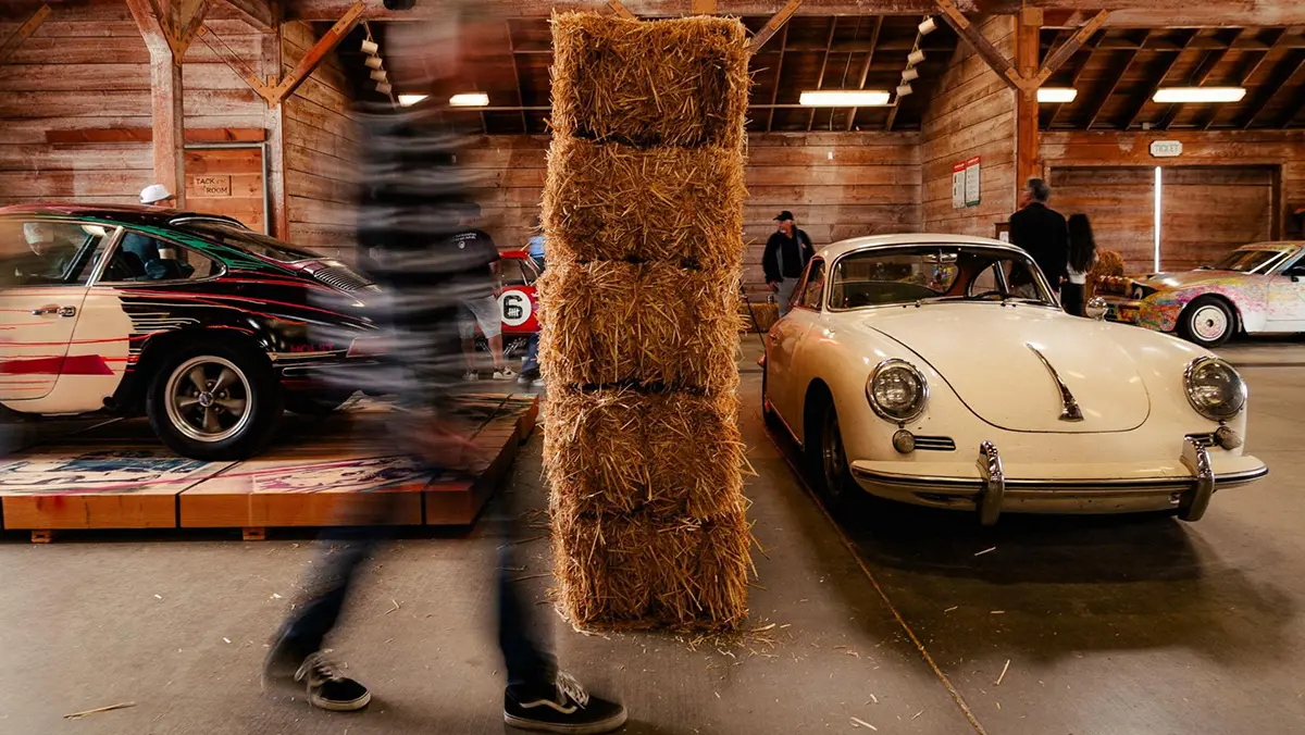 ポルシェのイベント「AIR|WATER」にて展示される356と空冷911