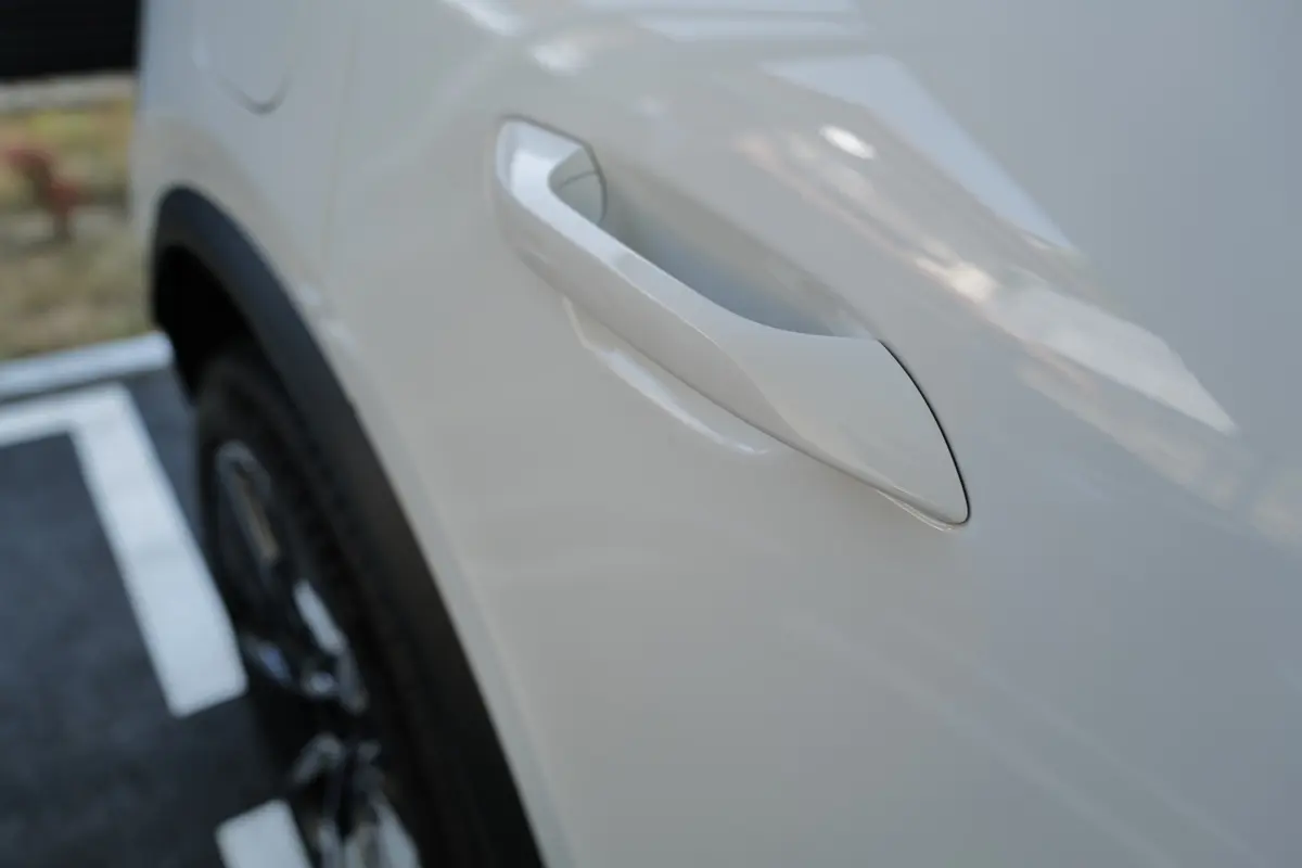 ポルシェ マカン 4S エレクトリックのエクステリア（ホワイト、ドアハンドル）