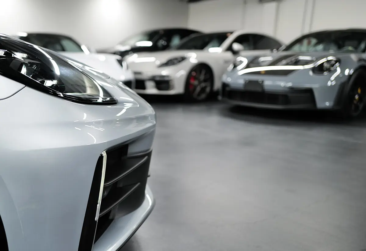 ポルシェ・パナメーラのフロント