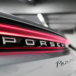 ポルシェ・パナメーラのテールランプ