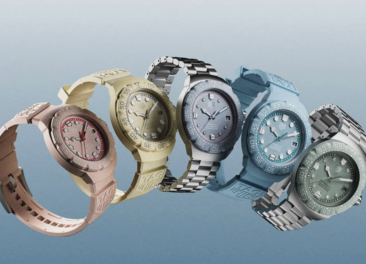 タグ・ホイヤー フォーミュラ1 ソーラーグラフ ソーラークォーツ「パステル」限定シリーズ