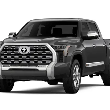 トヨタ・タンドラ（静止、メタリックグレー、フロント）