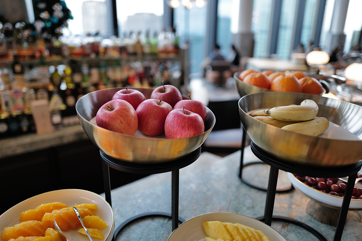 ウォルドーフ大阪の朝食ブッフェ