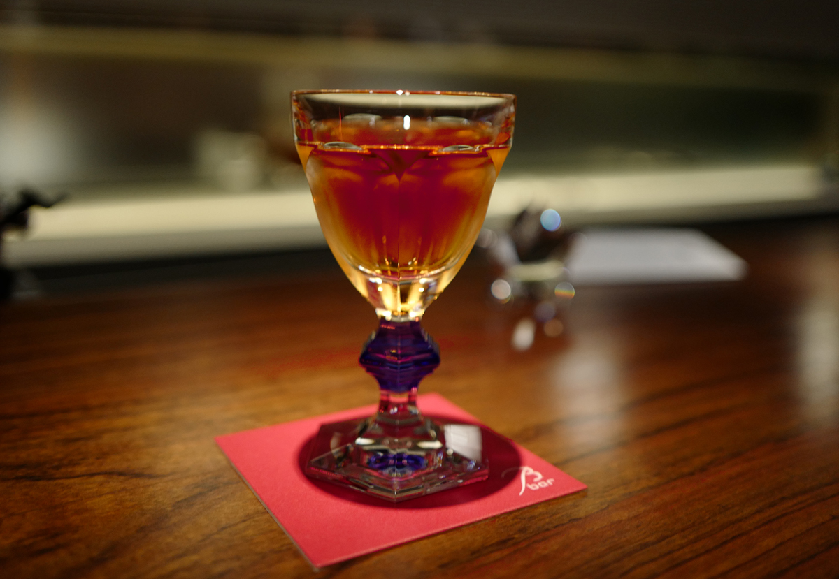 バカラ bバーでのカクテル