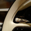 ベントレーのインテリア（ステアリングホイール）