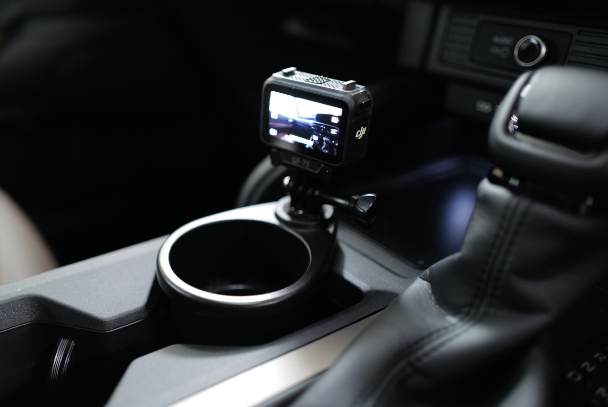 DJI Osmo Nano用に製作したオリジナルのモニター取付マウント