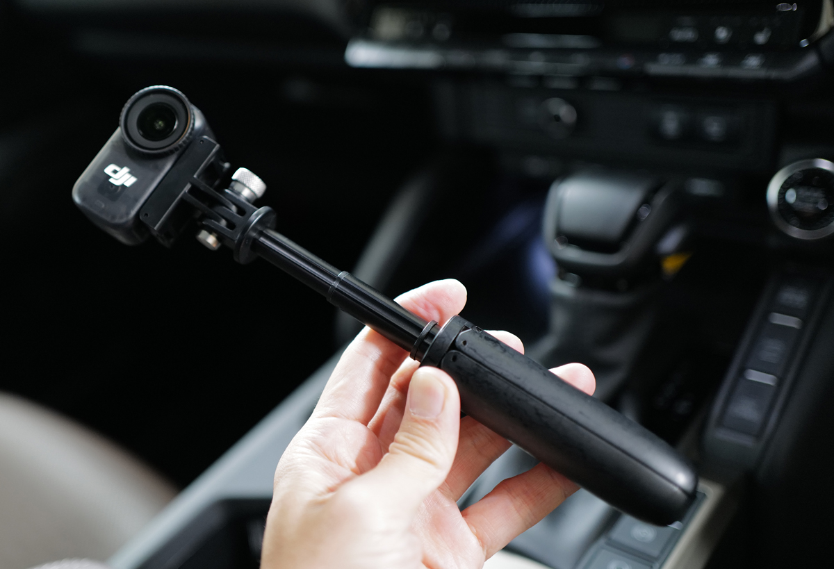 DJI Osmo Nano用に製作したオリジナルの自撮り棒