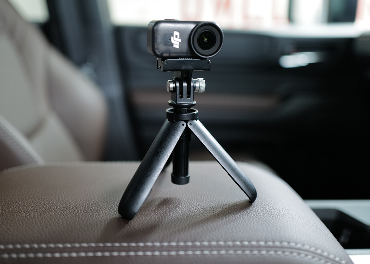 DJI Osmo Nano用に製作したオリジナルの三脚