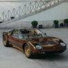 ランボルギーニのクラシックカー部門「ポロストリコ」によってレストアされたミウラSVのフロント
