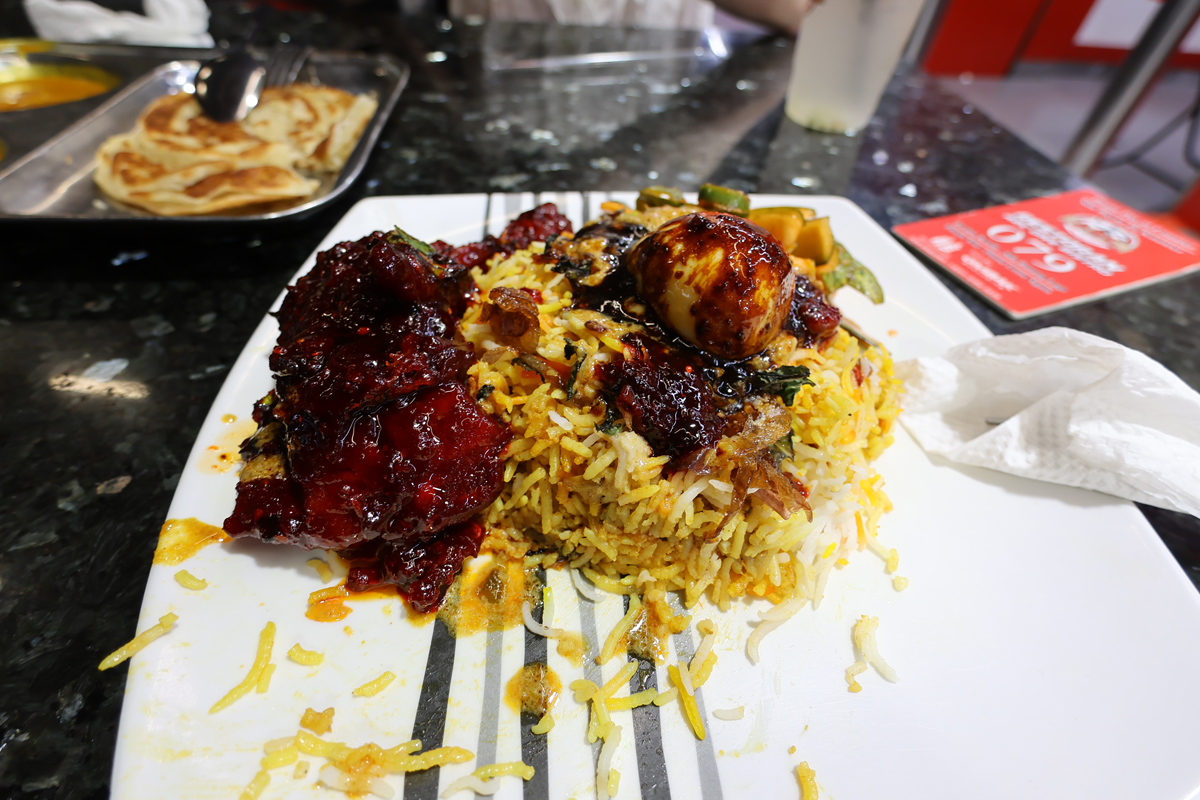 マレーシア クアラルンプールにて現地フード