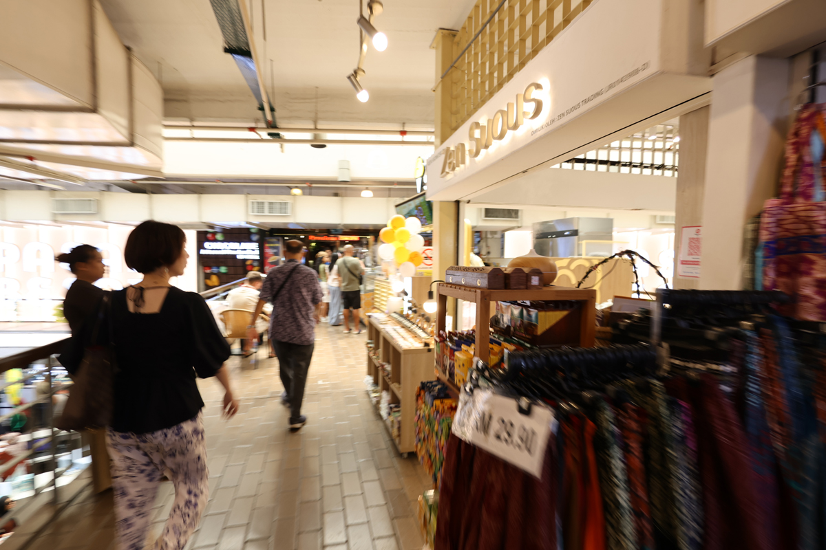 マレーシア、クアラルンプールの「セントラルマーケット」店内