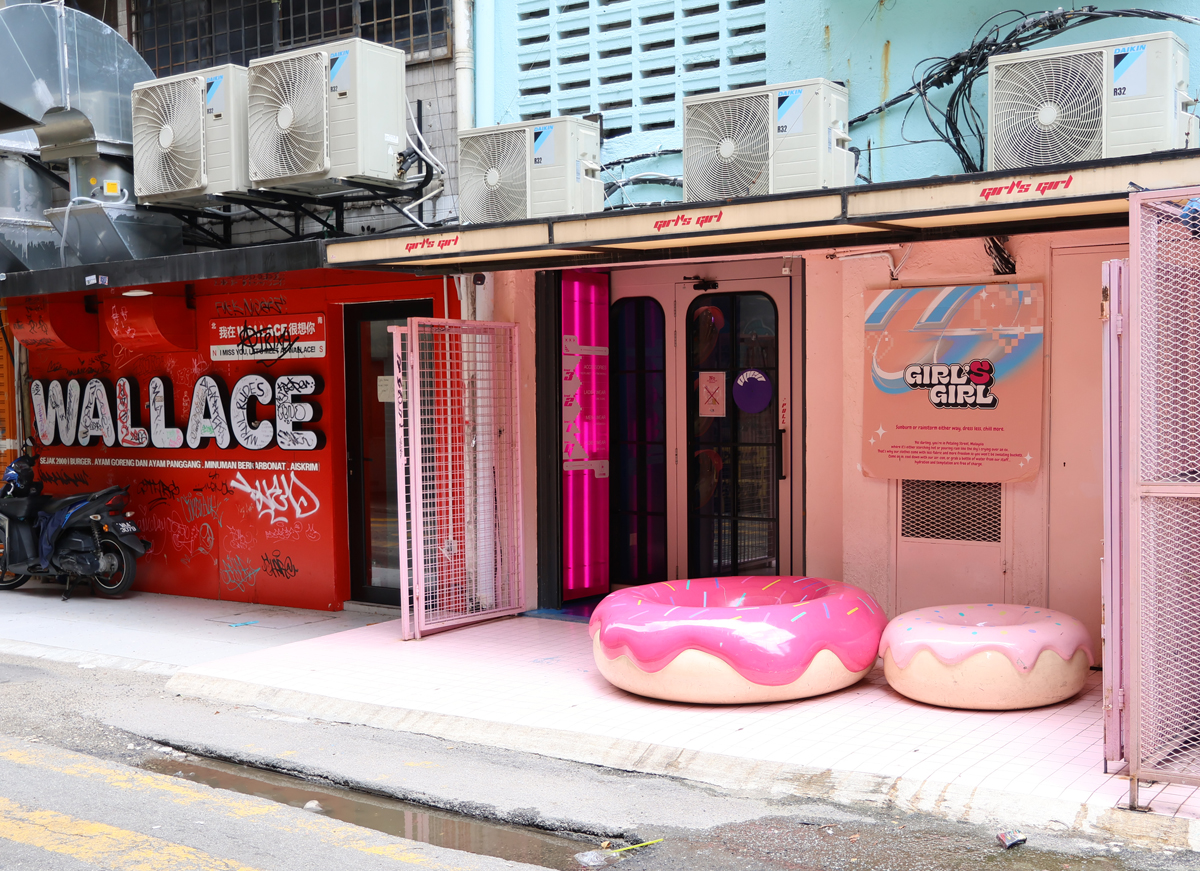 マレーシア、クアラルンプールの「セントラルマーケット」付近