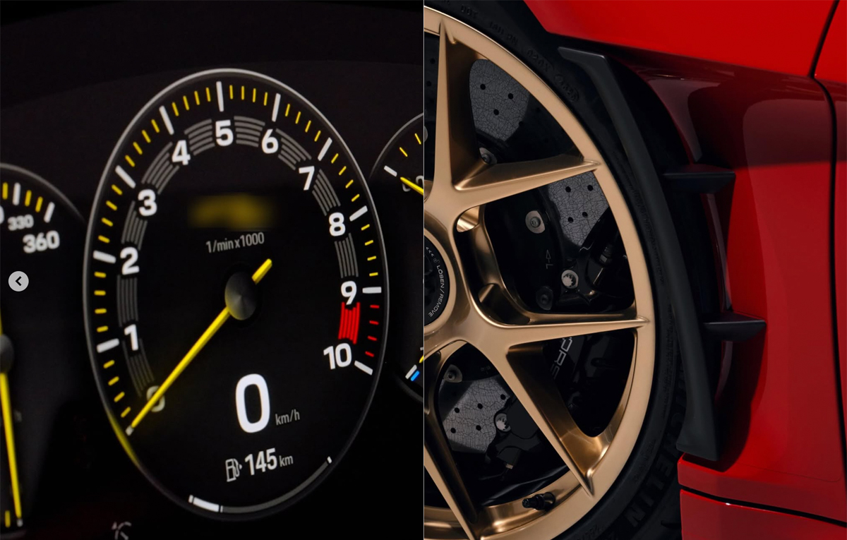 新型ポルシェ911 GT3 「スポーツカブリオレ」ティーザー画像