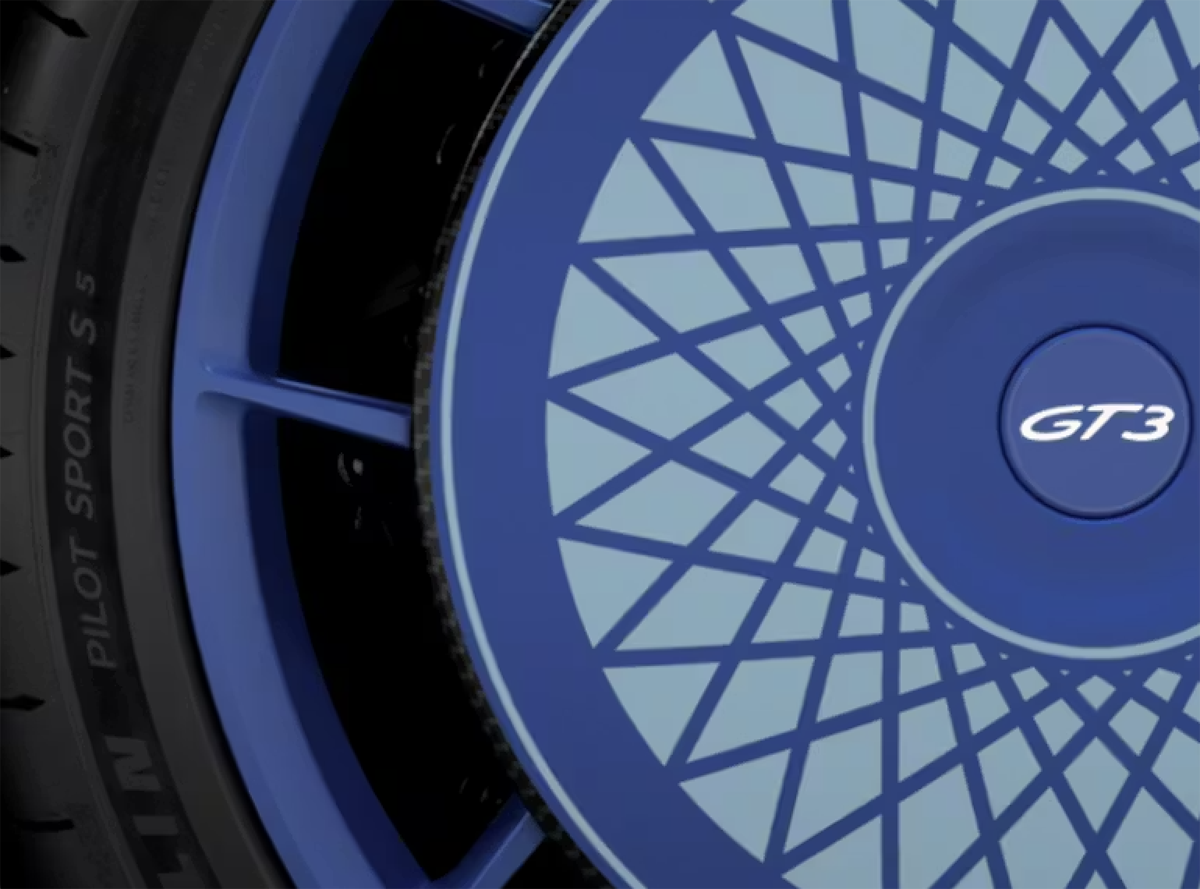 ポルシェ911 GT3 アルティザンエディションのエクステリア〜ホイール