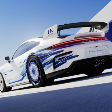 ポルシェ911 GT3 アルティザンエディションのエクステリア〜リア