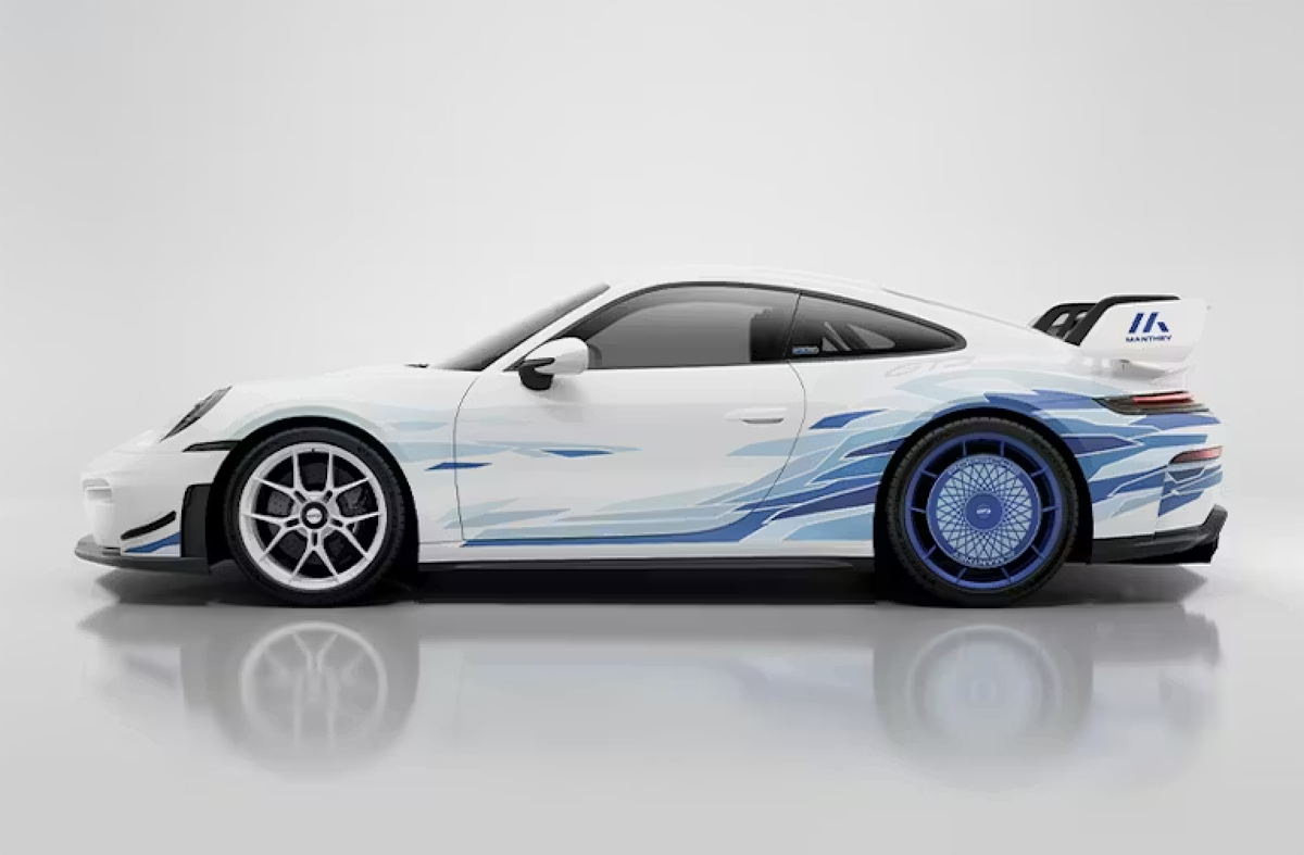 ポルシェ911 GT3 アルティザンエディションのエクステリア〜サイド