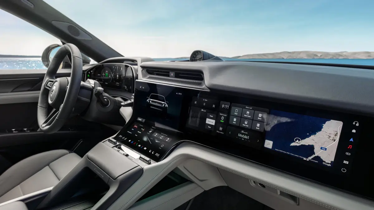 ポルシェ・カイエン・クーペ・エレクトリックのインテリア