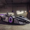 ポルシェの新型フォーミュラEマシン、975RSEの全景