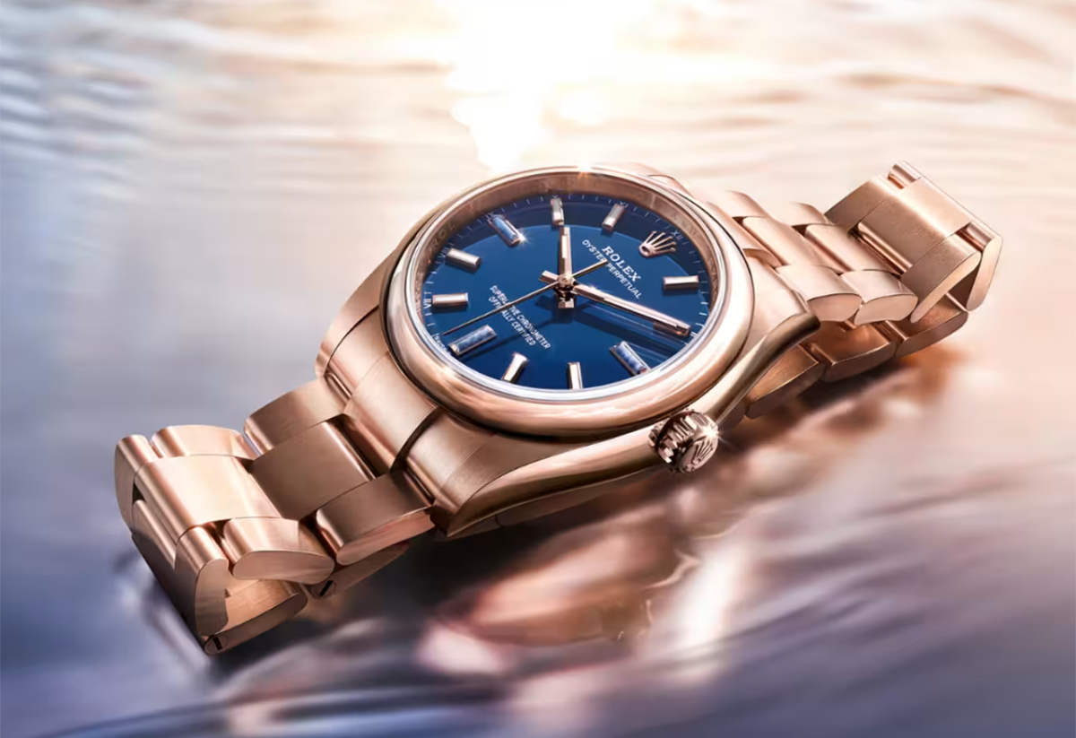 ロレックス・オイスターパーペチュアル34の全景