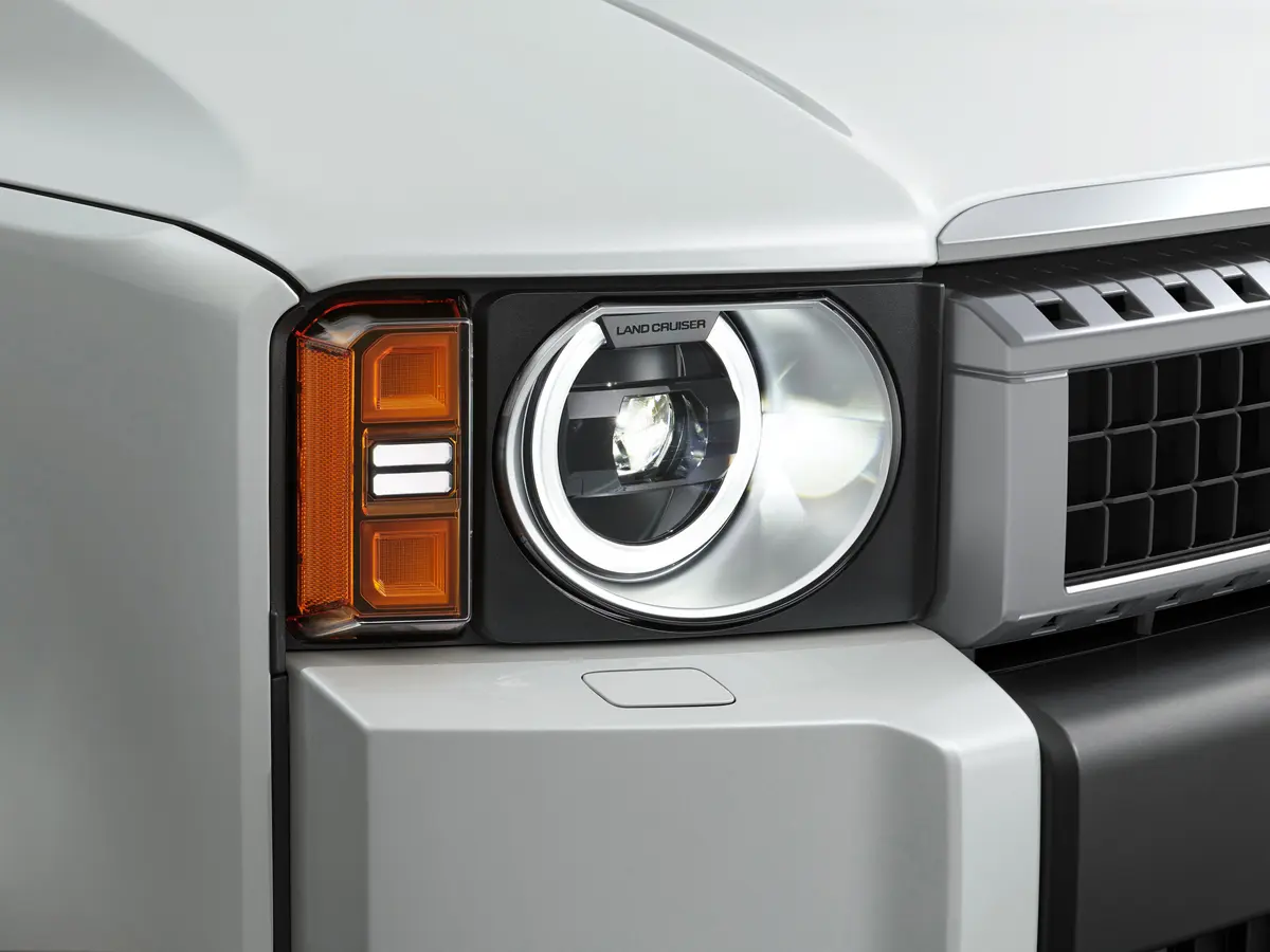 トヨタ ランドクルーザー（ガソリン）の年次改良解説図（オプション〜ヘッドライト）