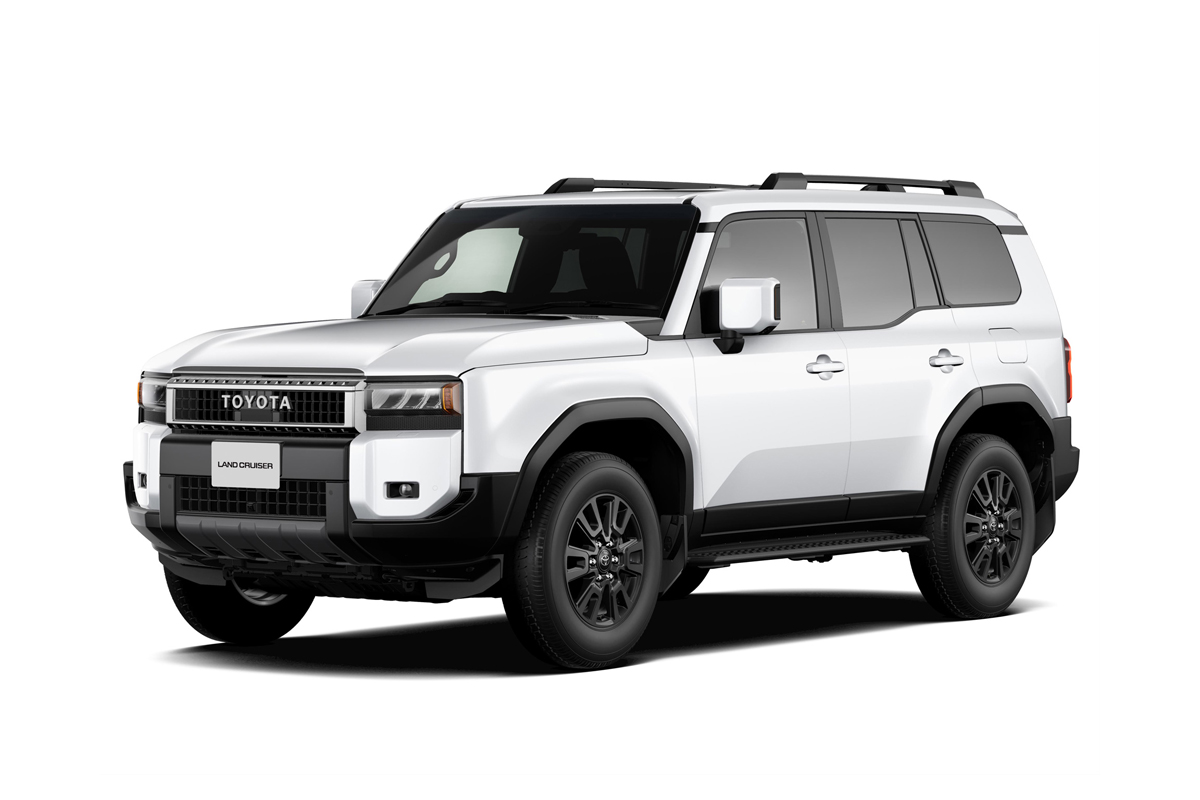 トヨタ ランドクルーザー（ガソリン）の年次改良解説図（全容）