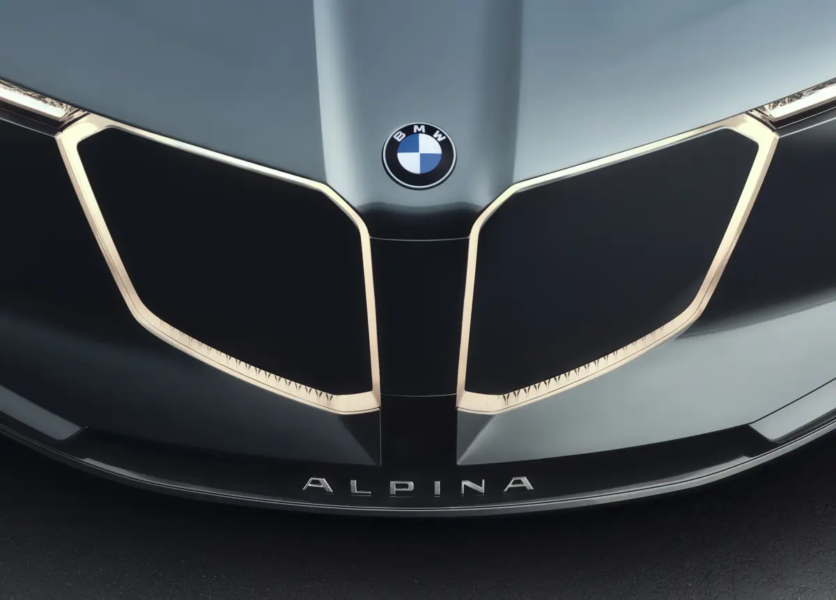 ヴィジョン BMW アルピナのエクステリア〜フロントグリル