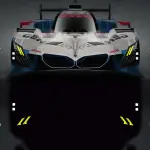 新型BMW M3のティーザー画像（M V8ハイブリッドとともに）