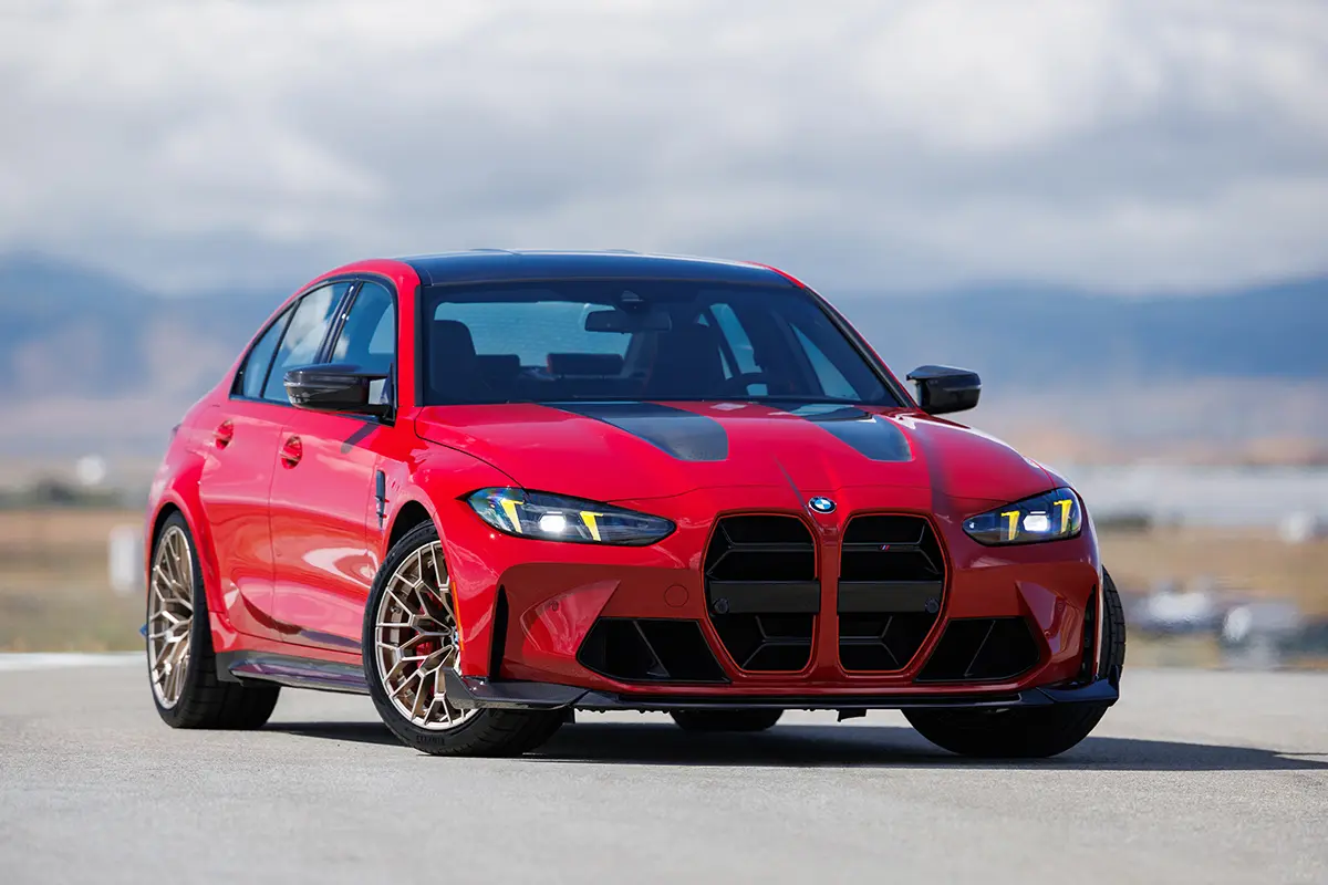 BMW M3 CS「MT採用の限定モデル」～エクステリア（レッド、静止）