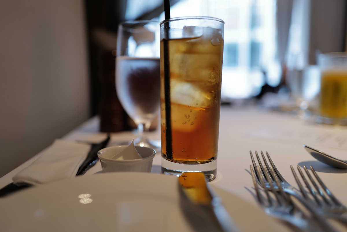 ベンジャミンステーキハウスのランチ（ジンジャーエール）