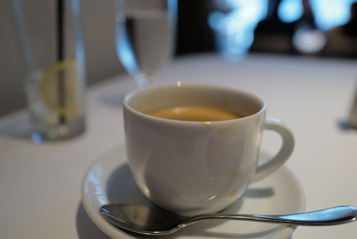 ベンジャミンステーキハウスのランチ（コーヒー）