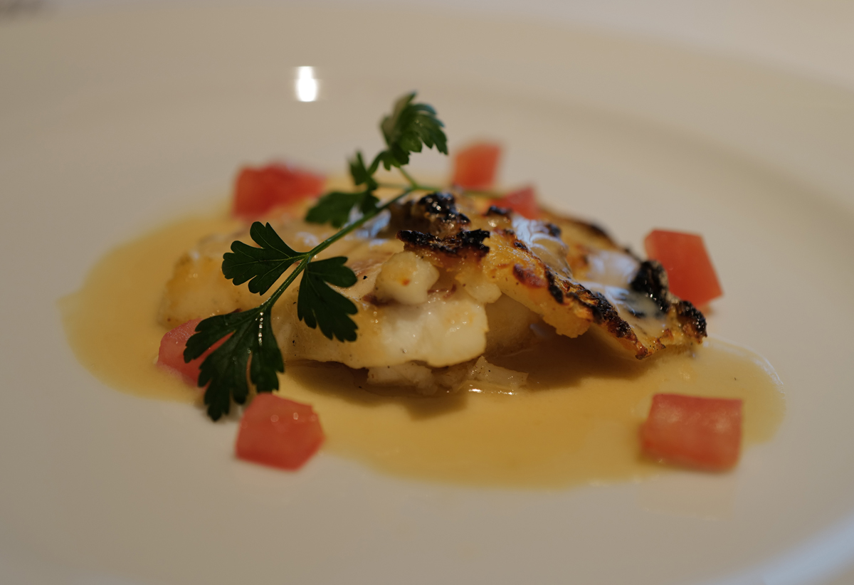 ベンジャミンステーキハウスのランチ（魚料理）