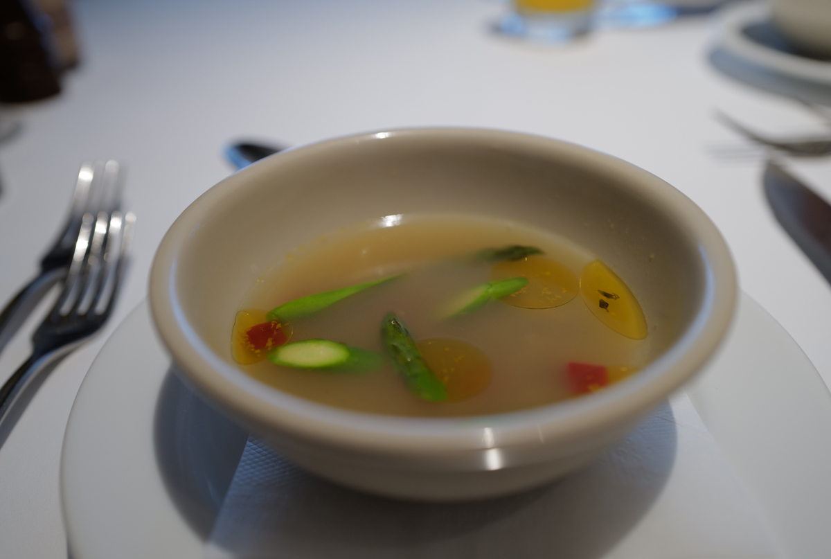 ベンジャミンステーキハウスのランチ（スープ）