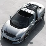フェラーリのワンオフモデル、HC25の車体上部