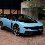 フェラーリのEV、ルーチェ（ブルー）のエクステリア〜フロント