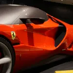 フェラーリのコンセプトカー「テンソ」のサイド