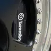 ランボルギーニのブレーキキャリパー（ブレンボ）