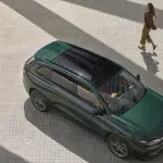 リープモーターのEV（グリーン）