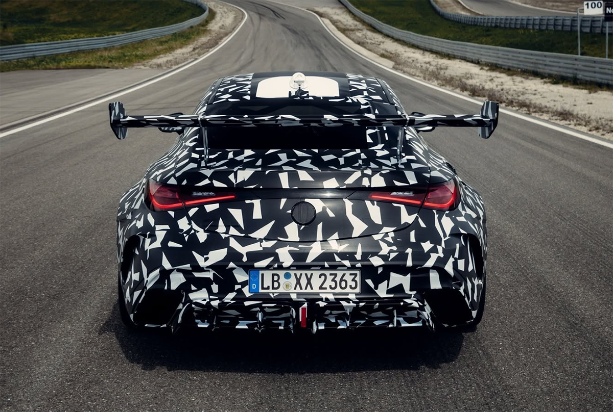 メルセデスAMG CLEミトスのプロトタイプ(リア、静止)
